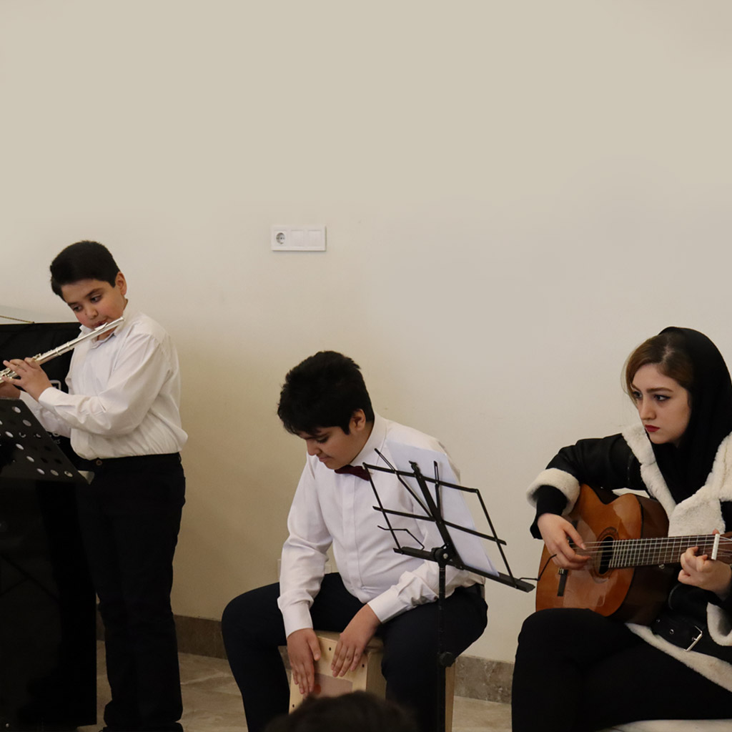 تمرین جمعی فلوت