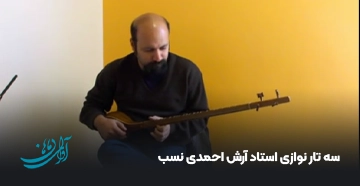 سه تار نوازی استاد آرش احمدی نسب