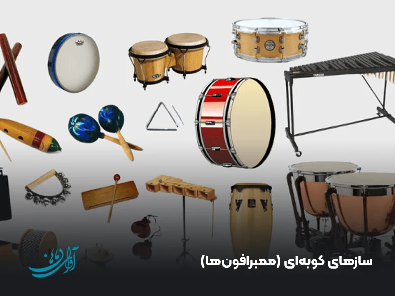 سازهای کوبه‌ای (ممبرافون‌ها)