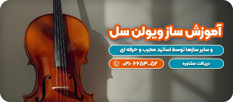 آموزش ساز ویولن سل