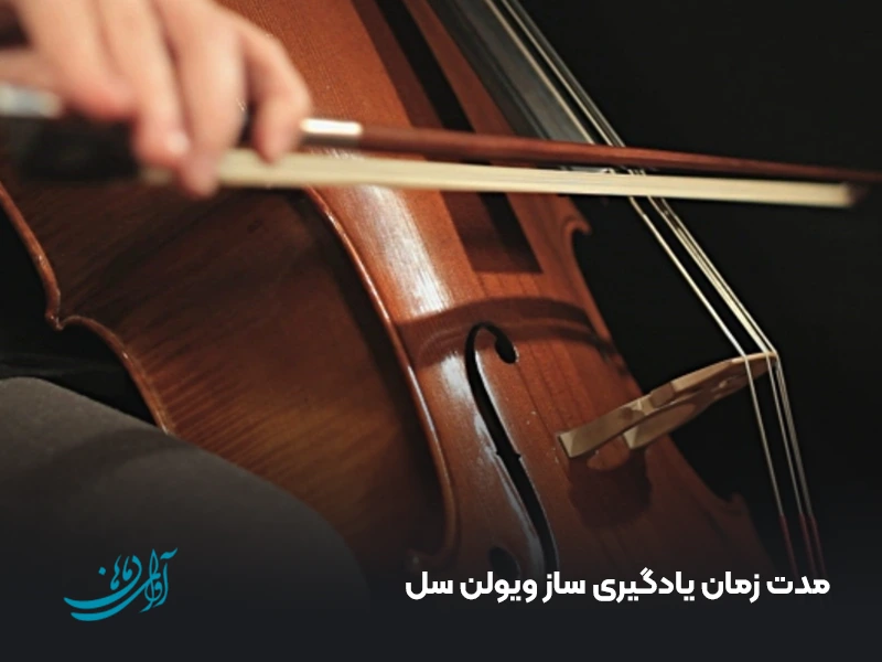 مدت زمان یادگیری ساز ویولن سل